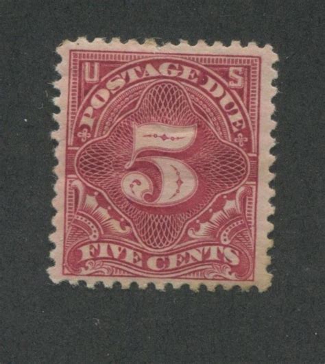 1895 US Postage Due Stamp J41 Mint Hinged Very Fine Original Gum