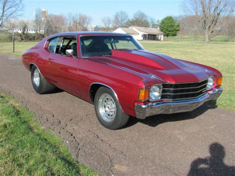 1972 Chevrolet Chevelle Pro Street Pat Musi 555 Professionally Built