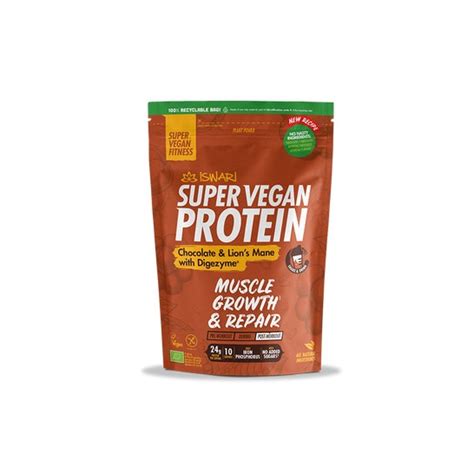 Iswari Super Vegan Protein Protein Chocolate Lions Mane G Promofarma