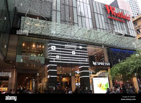 Westfield Sydney shopping centre in Pitt Street Mall Stock Photo - Alamy