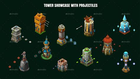 Isometric Tower Defense Game Kit Pack - Sprites, Backgrounds #Ad # ...