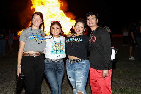 Fall Hog Call Block Party Bonfire Texas A M University