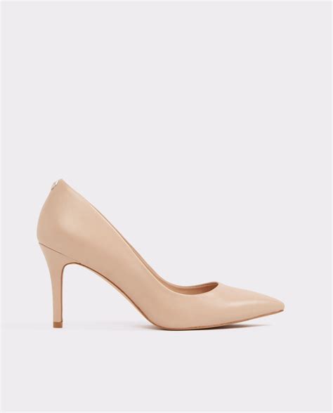 Zapatos De Sal N De Mujer Aldo En Color Nude En Piel Moda El Corte