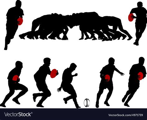 Rugby 2 Royalty Free Vector Image Vectorstock