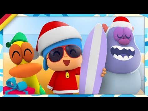 Weihnachten Am Strand Pocoyo Deutsch Weihnachts Cartoon