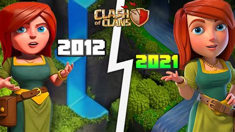 2012 VS 2021 QUANTO O CLASH OF CLANS MUDOU DESDE ANOS ATRÁS