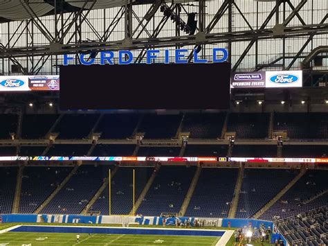 Ticket holders react to ford field seating changes for the playoffs 1