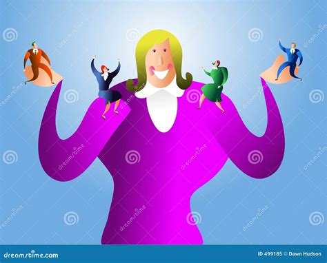 Good And Bad Boss Chief Executive At Work Set Cartoon Vector