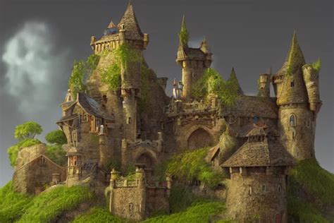 Miniature Of A Castle Style By Justin Gerard Octane Stable