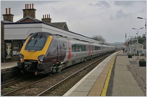 A Crosscoutry Class 221 On The Long Way To Plymouth By His Stop In