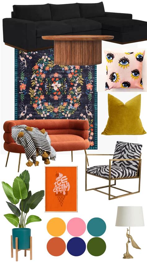 Board From Dayna Colourful Living Room Eclectic Living Room Home