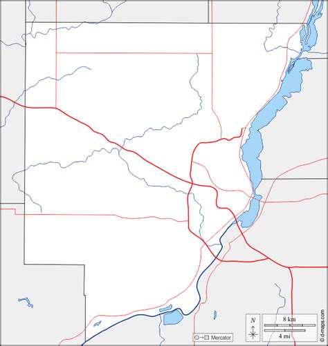 Condado De Peoria Mapa Gratuito Mapa Mudo Gratuito Mapa En Blanco