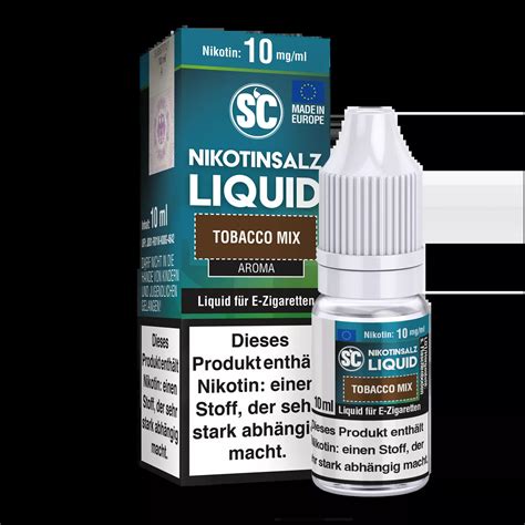 SC Nikotinsalz Liquid 10mg Ml Tobacco Mix