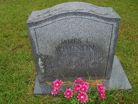 James Lloyd Whitson 1931 1985 Find A Grave Memorial