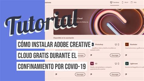 C Mo Instalar Adobe Creative Cloud Por Primera Vez Youtube