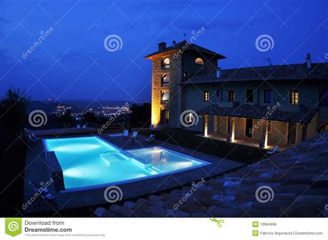 Hotel pool at night stock photo. Image of outdoor, relaxing - 10984896