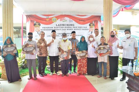 Program PKH Inklusif Nawa Karsa Resmi Di Launching Bupati Gresik Gus