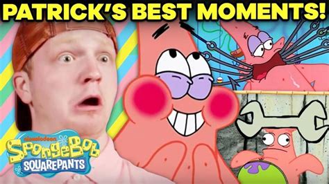 Unspeakable Ranks The Best Patrick Moments Ever Spongebob