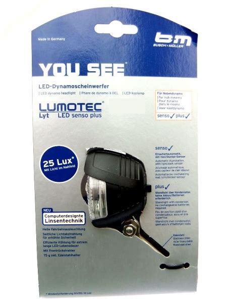 B M Lumotec Lyt Led Senso Plus Toxy Liegerad Gmbh Online Shop