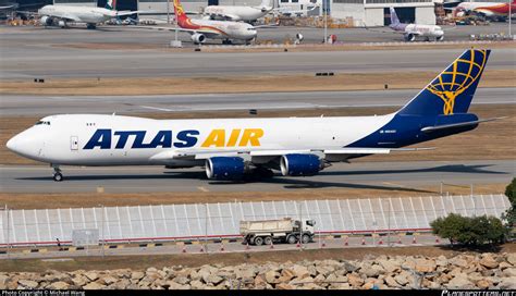 N854GT Atlas Air Boeing 747 87UF Photo By Michael Wang ID 1532736