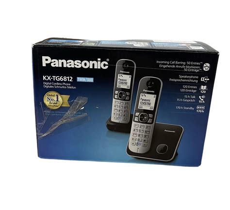 Panasonic Kx Tg Duo Dect Gap Schnurloses Telefon Analog