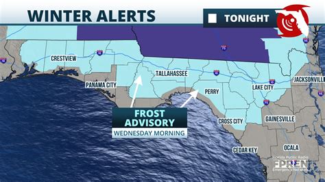 Frost likely across northern third of Florida Tuesday night | Florida ...