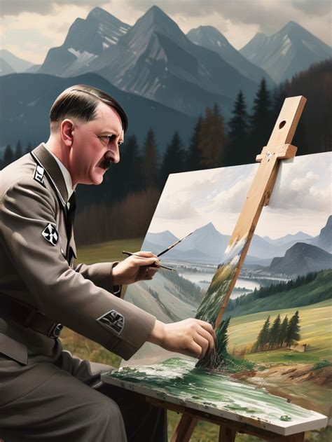 15 Most Famous Paintings By Adolf Hitler - Abirpothi