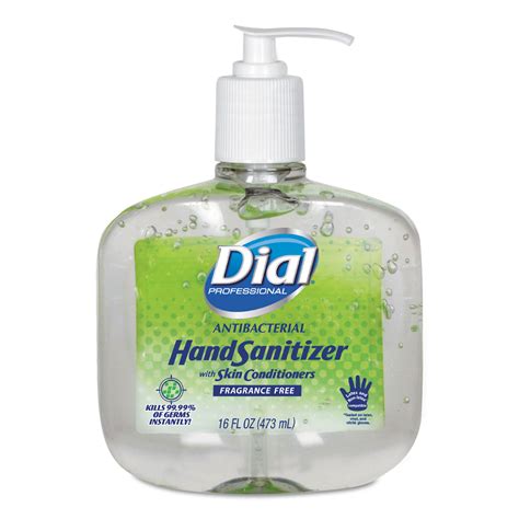 Antibacterial Gel Hand Sanitizer W Moisturizers By Dial® Professional Dia00213