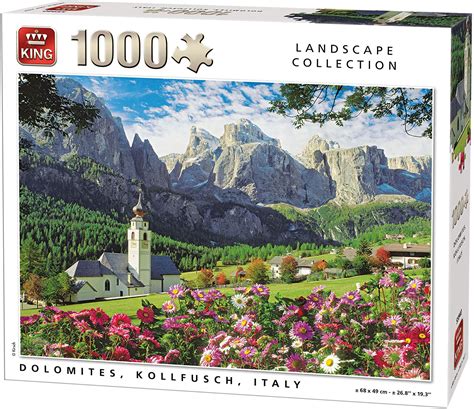 Piece Dolomites Mountains Alps Italy King Landscape Collection