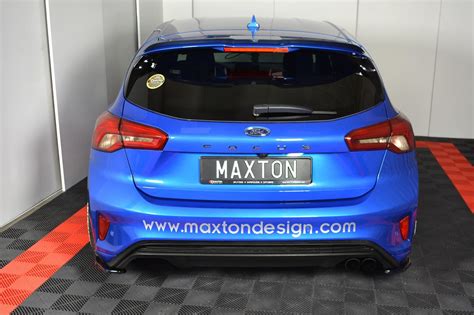 Rear Side Splitters V 1 Ford Focus St Line Gloss Black Our Offer Ford Focus St Line