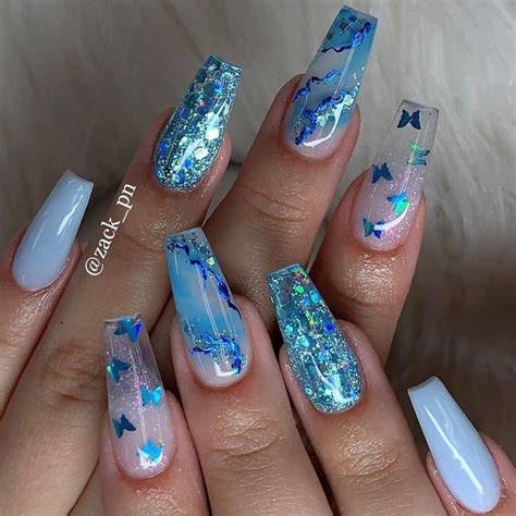 Blue Glitter Nails Follow Doingmakeup Follow Doingmakeup Zack