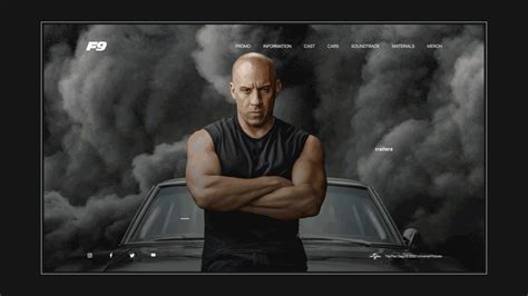 The Fast Saga Site Concept Fast And Furious 9 On Behance