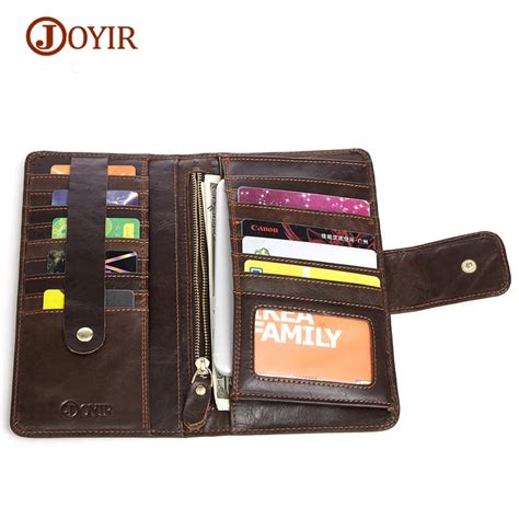 JOYIR, мужские кошельки из натуральной кожи, высокое качество ...