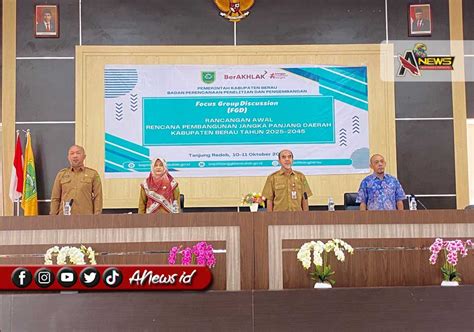 Pemkab Berau Gelar FGD Bahas RPJPD 2025 2045 A News