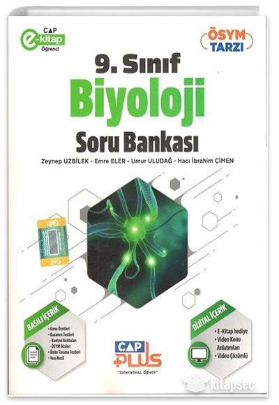 9 Sınıf Biyoloji Plus Soru Bankası Çap Yayınları 9786258139730