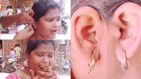 Ear Piercing Vlog😇keerthesdays Youtube