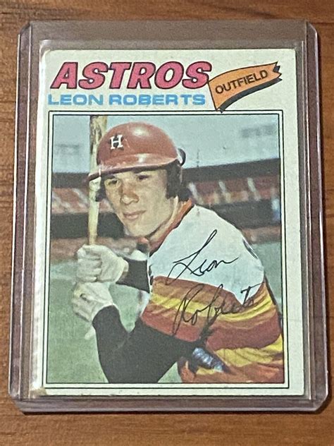 1977 Topps 456 Leon Roberts For Sale Online EBay