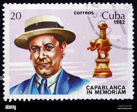 Cuba Circa A Stamp Printed In The Cuba Shows Jose Raul