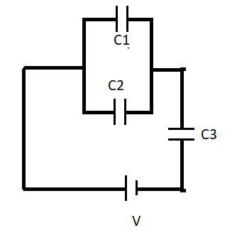 Three Capacitors Of Capacitance C Muf C Muf And C