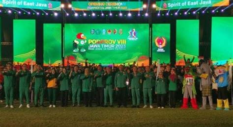 Pekan Olahraga Provinsi Jawa Timur VIII 2023 Resmi Dibuka Gubernur