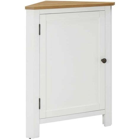 VidaXL Armoire D Angle 59 X 45 X 80 Cm Bois De Ch Ne Massif