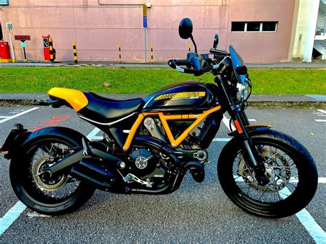 Ducati Scrambler Full Throttle K Kms Mature Owner