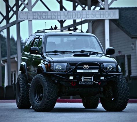 Off-Road Ready Toyota SUVs - Black Toyota 4Runner | Toyota 4runner ...