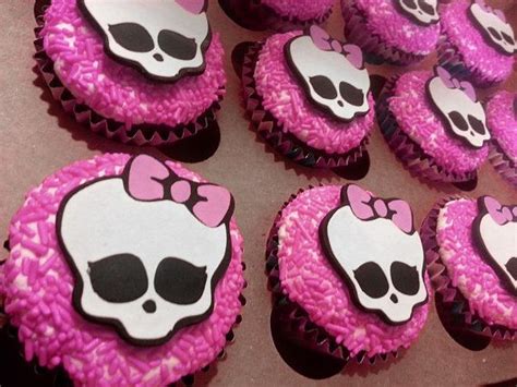 Monster High Cupcake Toppers Completely By Sugardollbakeshop