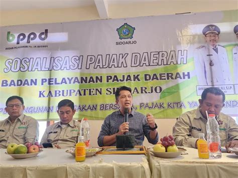 Bppd Ajak Pwi Sidoarjo Berkolaborasi Tingkatkan Kesadaran Bayar Pajak