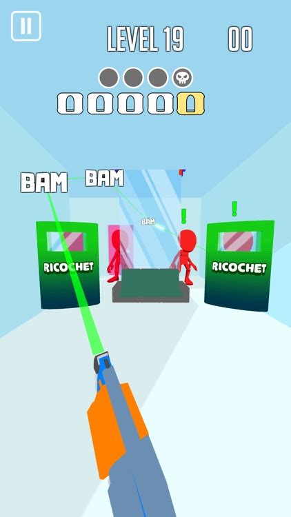 Ricochet 3d Bullet Bounce By Leong Yee Ng