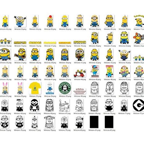 Minions Svg, Minions Clipart, Minions Bundle, Minions Png, Stuart Svg ...