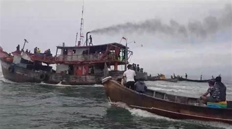 Kapal Trawl Marak Beroperasi Di Perairan Dangkal Aceh Tamiang