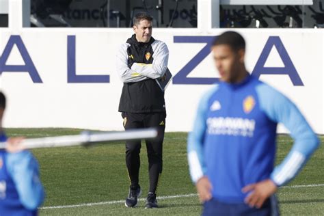 Fotos De Julio Vel Zquez En Su Primer Entrenamiento Con El Real Zaragoza