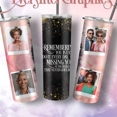 Remembering You Is Easy Tumbler Etsy